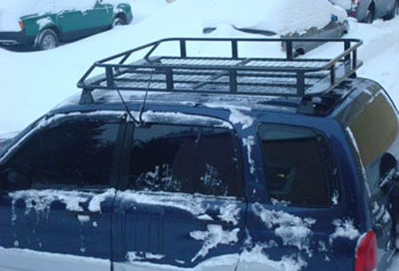 Экспедиционный багажник Opel Frontera 1998-2004 Safari 126x140 Cruz